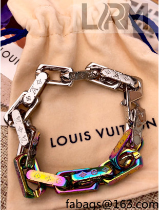 Louis Vuitton Monogram Chain Bracelet 2021 65