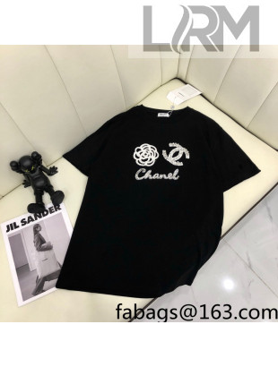 Chanel Cotton T-Shirt Black 2022 24