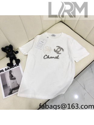Chanel Cotton T-Shirt White 2022 23