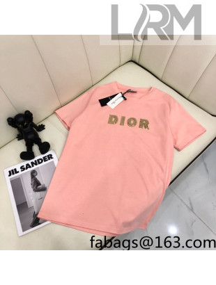 Dior Cotton T-Shirt Pink 2022 27