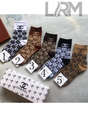 Chanel Short Socks 2021 04