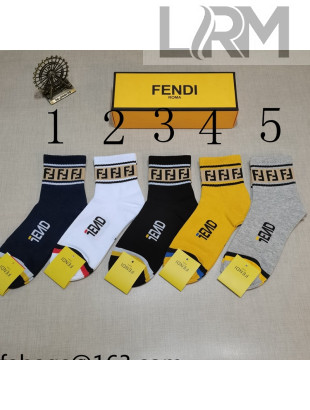 Fendi Short Socks 2021 03