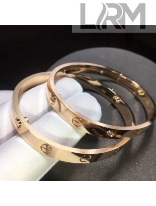 Cartier Pink Gold Nologo Love Bracelet , Classic 03