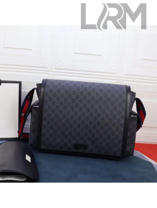 Gucci Men's GG Canvas Mesenger Bag 495909 Black 2021