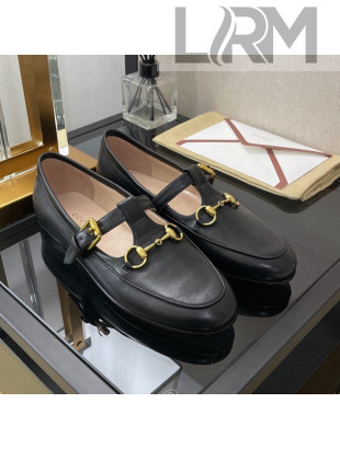 Gucci Calfskin Loafers with Horsebit Black 2022 030580