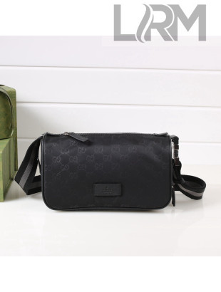 Gucci GG Nylon Small Shoulder bag 449182 Black 2022