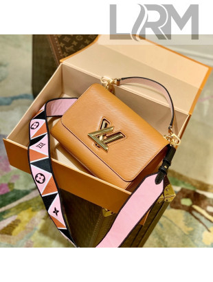 Louis Vuitton Twist MM Bag in Epi Leather M59026 Gold Cipango 2021