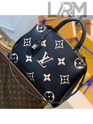 Louis Vuitton Grand Palais Tote Bag in Monogram Leather M45842 Black/Beige 2021