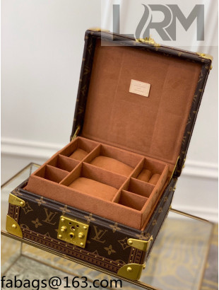 Louis Vuitton Coffret Joaillerie Jewelry Box M20040 Brown 2021