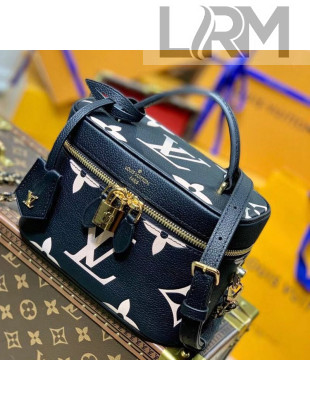Louis Vuitton Monogram Leather Vanity PM Bag M45780 Black/Pink 2021