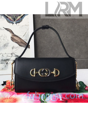 Gucci Zumi Smooth Leather Mini Bag 564718 Black 2020