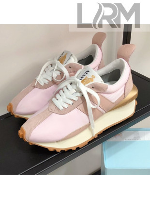 Lanvin Bumpr Nylon Sneakers Light Pink 2021 11 (For Women and Men)