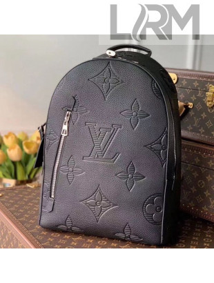 Louis Vuitton Men's Armand Backpack in Giant Monogram Leather M57288 Black 2021