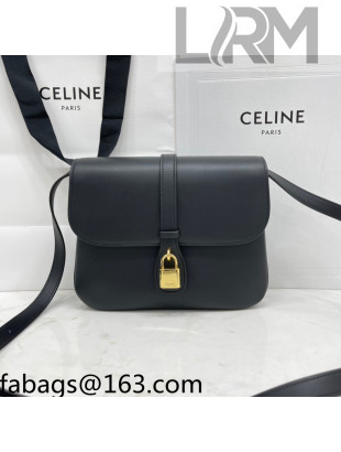 Celine Medium Tabou Shoulder Bag in Smooth Calfskin Black 2021 196583
