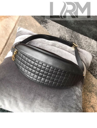 Celine Belt Bag C Charm in Quilted Calfskin 188153 Black 2019