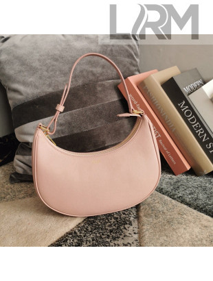 Celine Ava Hobo Bag in Smooth Calfskin Leather Light Pink 2021