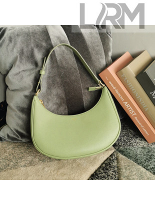 Celine Ava Hobo Bag in Smooth Calfskin Leather Green 2021
