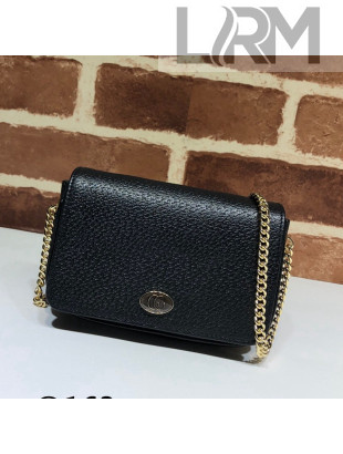 Gucci Leather Super Mini Bag 615463 Black 2021