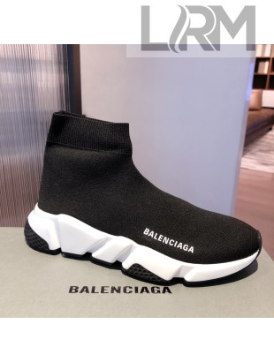 Balenciaga Speed Knit Sock Boot Sneaker Black 2021 07 ( For Women and Men)