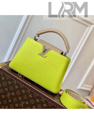 Louis Vuitton Capucines BB Bag M57518 Fluorescent Yellow 2021