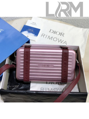 DIOR and RIMOWA Personal Clutch Pink 2020