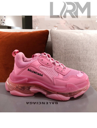 Balenciaga Triple S Sneakers Pink 2021 14 (For Women and Men)