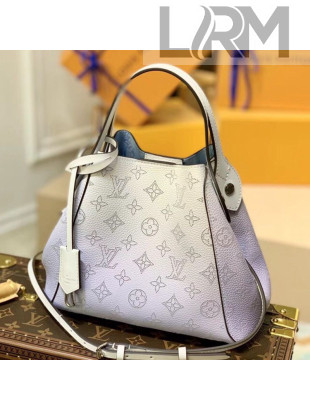 Louis Vuitton Hina PM Bag in Gradient Blue Mahina Perforated Leather M57858 2021