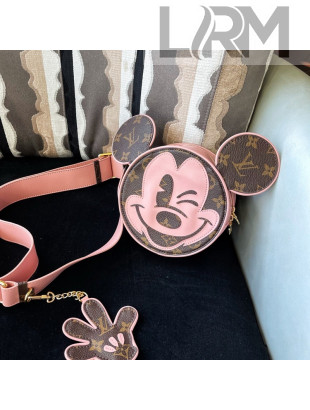 Louis Vuitton Disney Mickey Pico Crossbody bag Pink 2021
