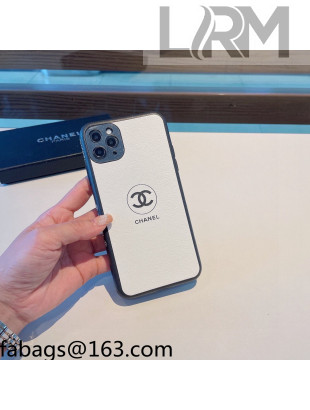 Chanel iPhone Case White 2021 110499