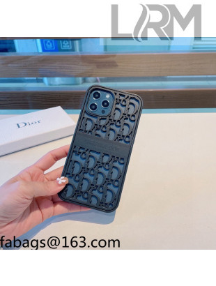 Dior Cutout iPhone Case Black 2021 110501