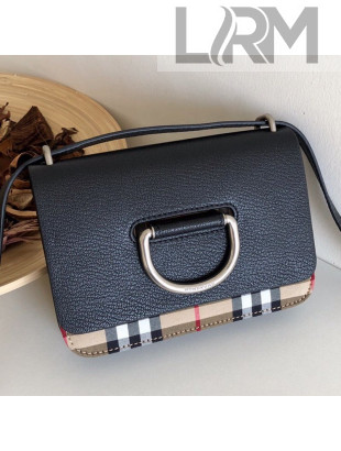 Burberry The Mini Vintage Check and Leather D-ring Shoulder Bag 2019