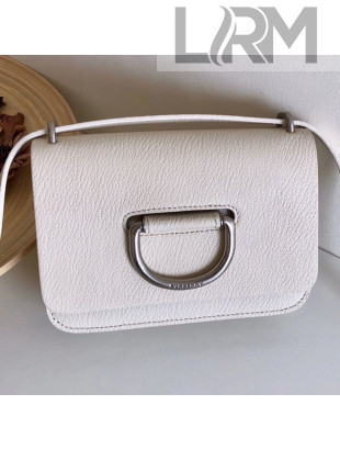 Burberry The Mini Leather D-ring Shoulder Bag White 2019
