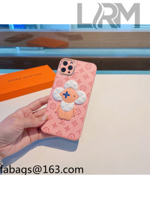 Louis Vuitton Vivienne Monogram iPhone Case Pink 2021 1104113