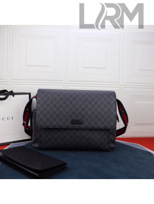 Gucci Men's GG Canvas Mesenger Bag 211131 Black 2021 