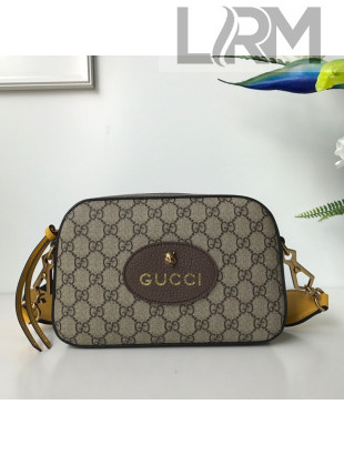 Gucci Neo Vintage GG Supreme Canvas Messenger bag 476466 Beige/Brown/Yellow 2021