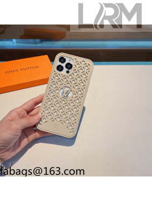 Louis Vuitton Cutout iPhone Case Beige 2021 1104118