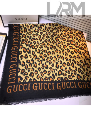 Gucci Cashmere Square Scarf G22010309 Beige 2022
