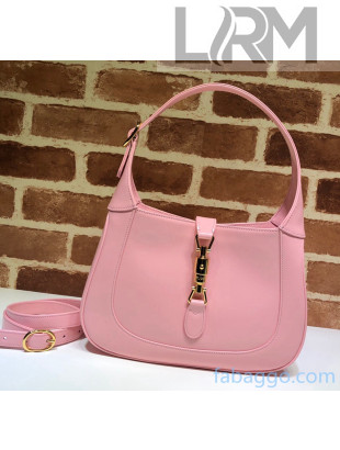 Gucci Jackie 1961 Leather Small Hobo Bag 636709 Pink 2020