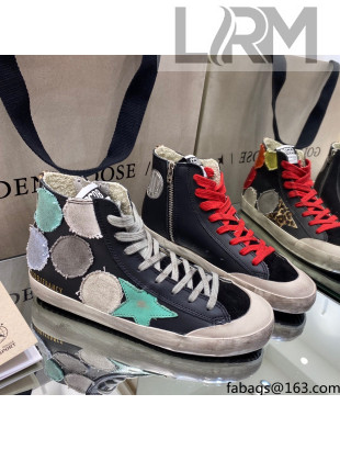 Golden Goose Dream Maker Collection Francy Penstar Sneakers with Coloured Polka-dot Patches 2021