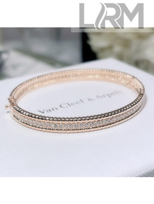 Van Cleef & Arpels Crystal Bracelet VB21031609 Pink Gold 2021