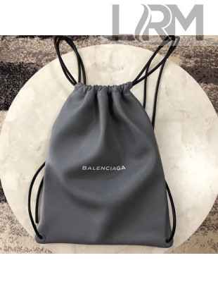 Balen...ga Calfskin Everyday Drawing Backpack Grey 2018