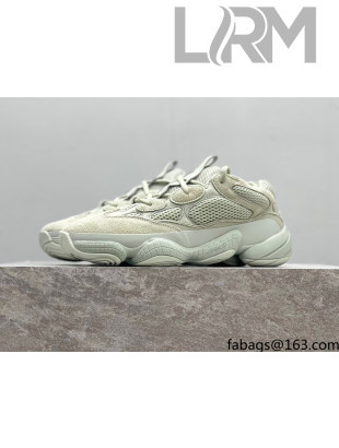 Adidas Yeezy 500 Boost Sneakers AY530 Light Green 2021