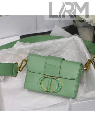 Dior 30 Montaigne Mini Box Shoulder Bag in Mint Green Box Calfskin 2021