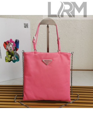 Prada Nylon Bucket Bag 1BA254 Pink 2021