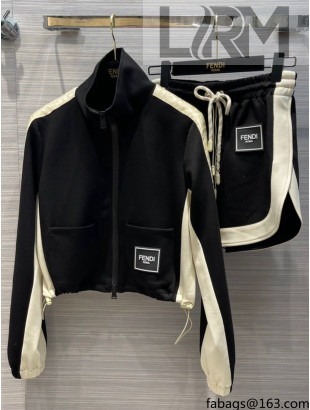 Celine Jacket and Shorts CJS30166 Black 2022