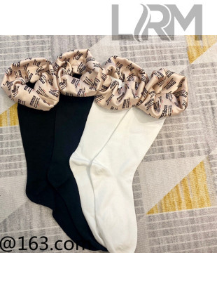Gucci Short Socks with Silk Band 2021