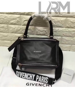Givenchy Small Paris Panora Bag in Calf Leather with Canvas Strap 2018