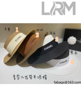 Chanel Straw Wide Brim Hat CHH31419 2022