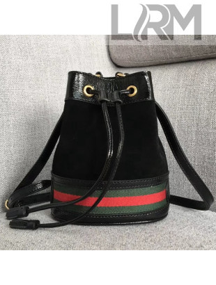 Gucci Ophidia Mini GG Bucket Bag Black 2018