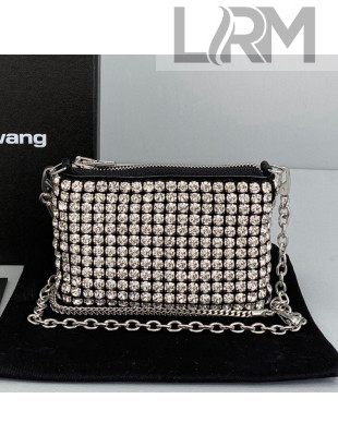 Alexander Wang Crystal Nano Chain Bag 3027 White 2021